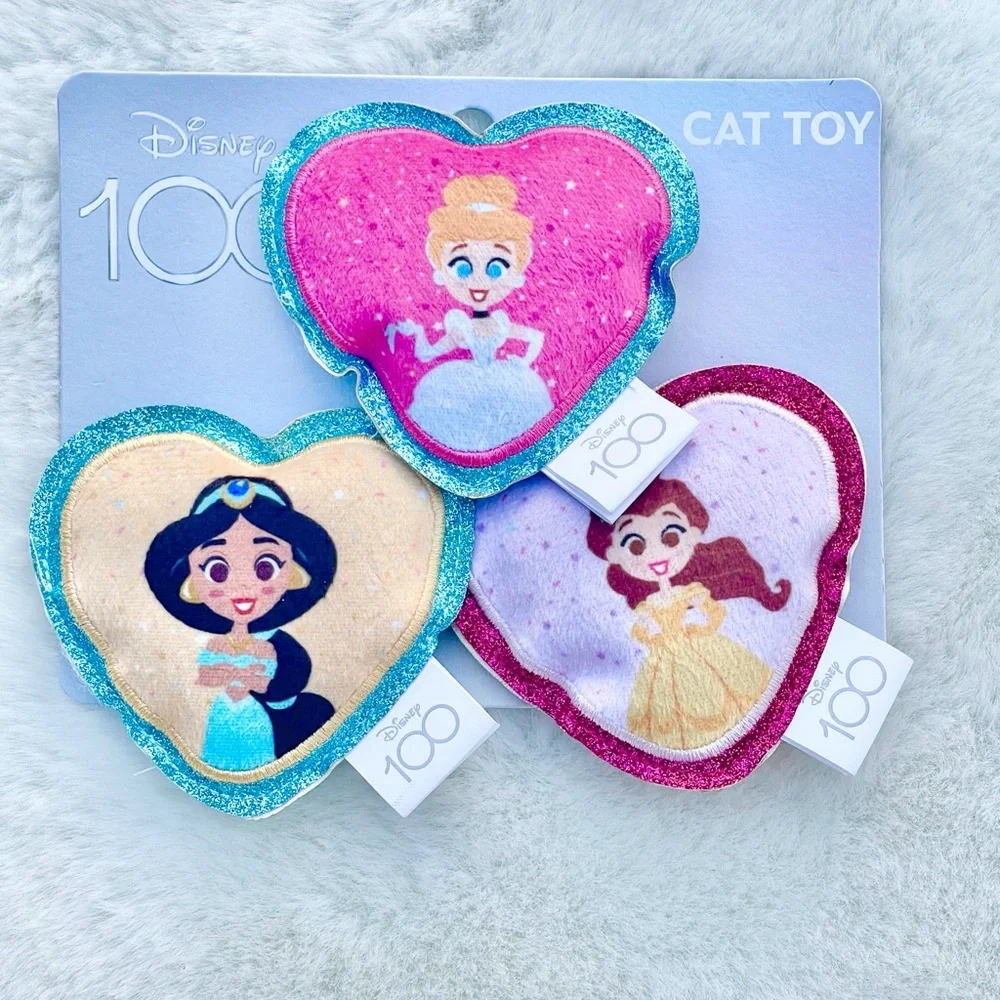 🐈Disney Princess 3PK Cat Toys with Crinkle and Catnip